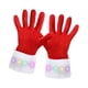 thumbnail image 3 of Guantes rojos navideños, guantes de Papá Noel, 3 modos de luz, navideñas, guantes luminosos para fiestas temáticas, accesorios de disfraces, Niño Yinane guantes rojos, 3 of 8