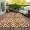 thumbnail image 6 of Addison Rugs Chantille Indoor/Outdoor Transitional Spiral Paprika Washable Rectangle Rug, 3' x 5', 6 of 6