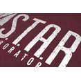 thumbnail image 3 of Star Labs Hoodie - Star Laboratories Vintage Hooded Sweatshirt Maroon 2XL, 3 of 5