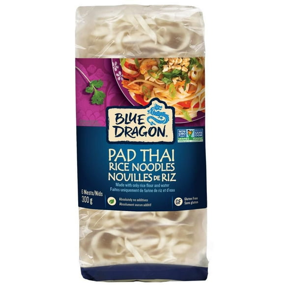 Blue Dragon Pad Thai Rice Noodles, 300g, Pad Thai Rice Noodles 300g