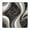 Black White Marble, variant on Black White Marble Gold Line Pattern Square Fitted Tablecloth with Elastic Edge,Square Table Cover,Washable Elastic Table Cover for Home Kitchen Party Decor 34"x34"