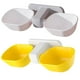 thumbnail image 2 of BRIGHTFUFU 2 unids Alimentos para gatos y cuencos de agua Colgando Cat Bowls Cuencos de agua para mascotas Alimentador de alimentos para mascotas, 2 of 8