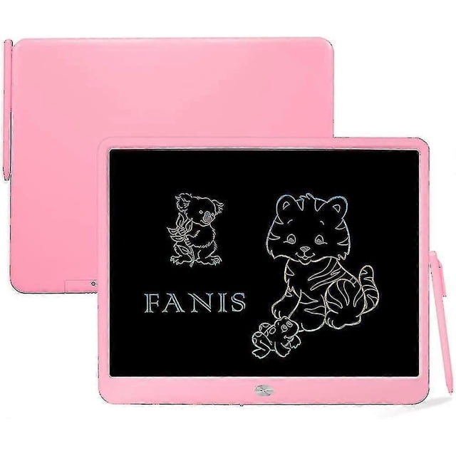 Colorful 15 Inch Lcd Writing Board With Pen. Electronic Graphics. Drawing Board.