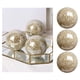 thumbnail image 5 of Orbs decorativos Colco Bolas de esfera de mosaico de 3 dorado, 5 of 8