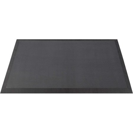 Homeries Anti Fatigue Mat 20  x 32  x 0.75  - Ergonomic Design Non-Slip - Comfort for Stand Up Desk Workstation Kitchen Home Office Floor (Grey)