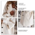 thumbnail image 3 of Abrigo para Mujer Gabardina de Manga Larga Chaqueta Larga Delgada y Cálida Abrigo ANGGREK Otros, 3 of 6