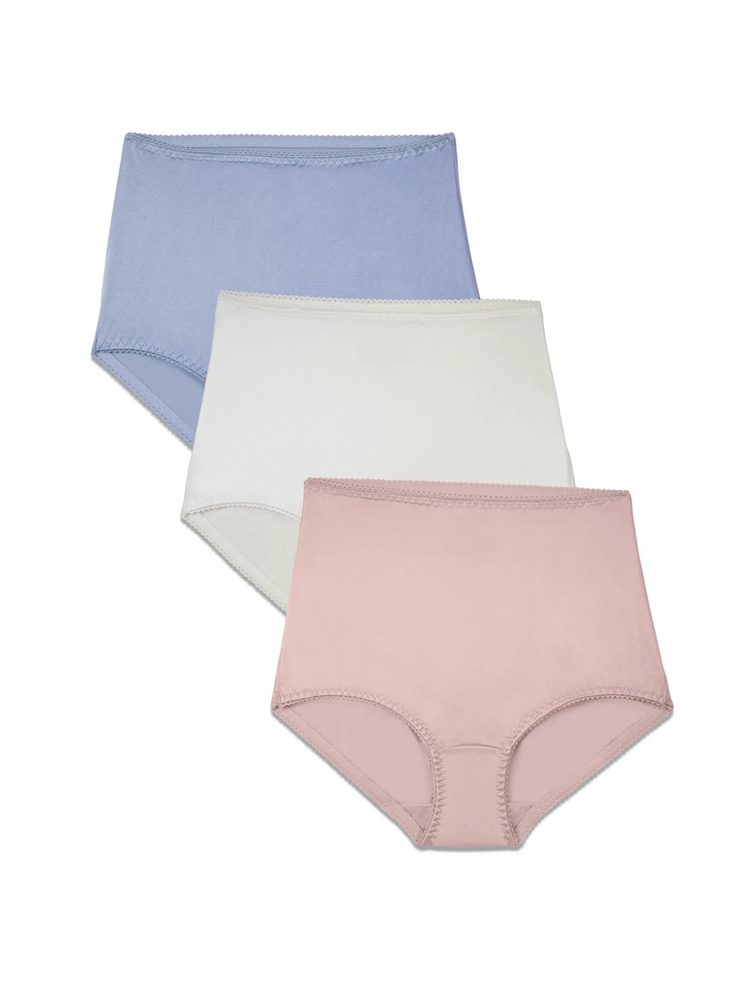 Vanity Fair Radiant Women's Underwear - Undershaper Panties, High Waist, Light Control Shaping, 3-Pack, Sizes S-5XL