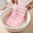 thumbnail image 4 of Product Category Towel | Product Title Japanese Gentle Bath Towel for Home Use with Foam Bath Back Scrubber Strip Unisex Korean Long Towel for Relaxing Bath, 4 of 7
