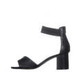 thumbnail image 3 of Womens White Mountain Ever Block Heel Sandals, Black, 3 of 5