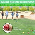 GoSports 90 mm Premium Resin Bocce Ball Set Outdoor Lawn Game C32