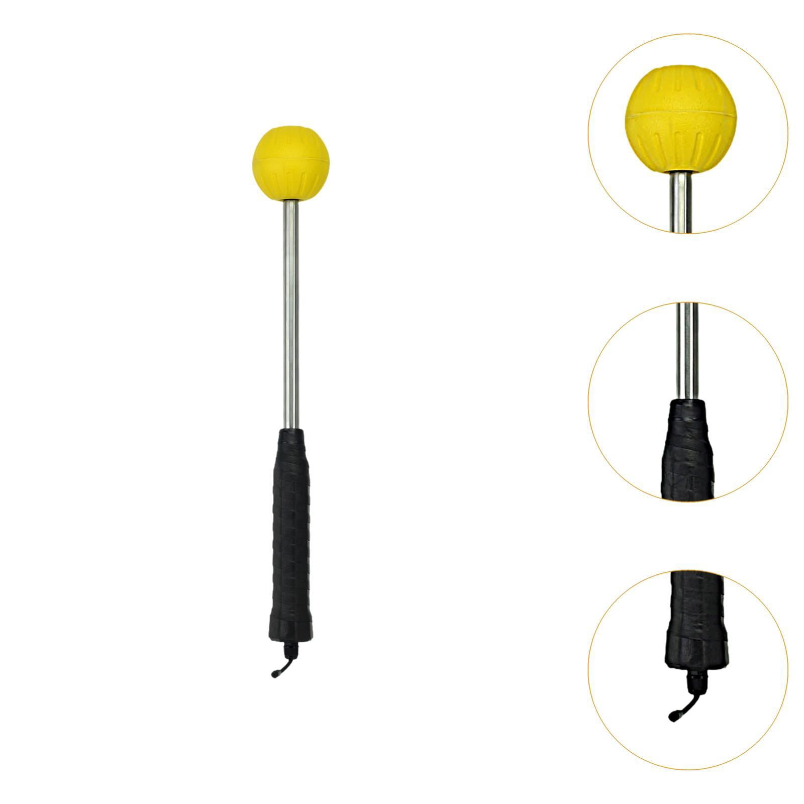 GARENDE Tennis Swing Training Aid Comfortable Grip Lightweight Warm up Exercise Tool 75cm