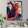 thumbnail image 4 of SpiderMan Toile Murale de Bande Dessinée 15,75 X 11,81 Pouces, 4 of 8