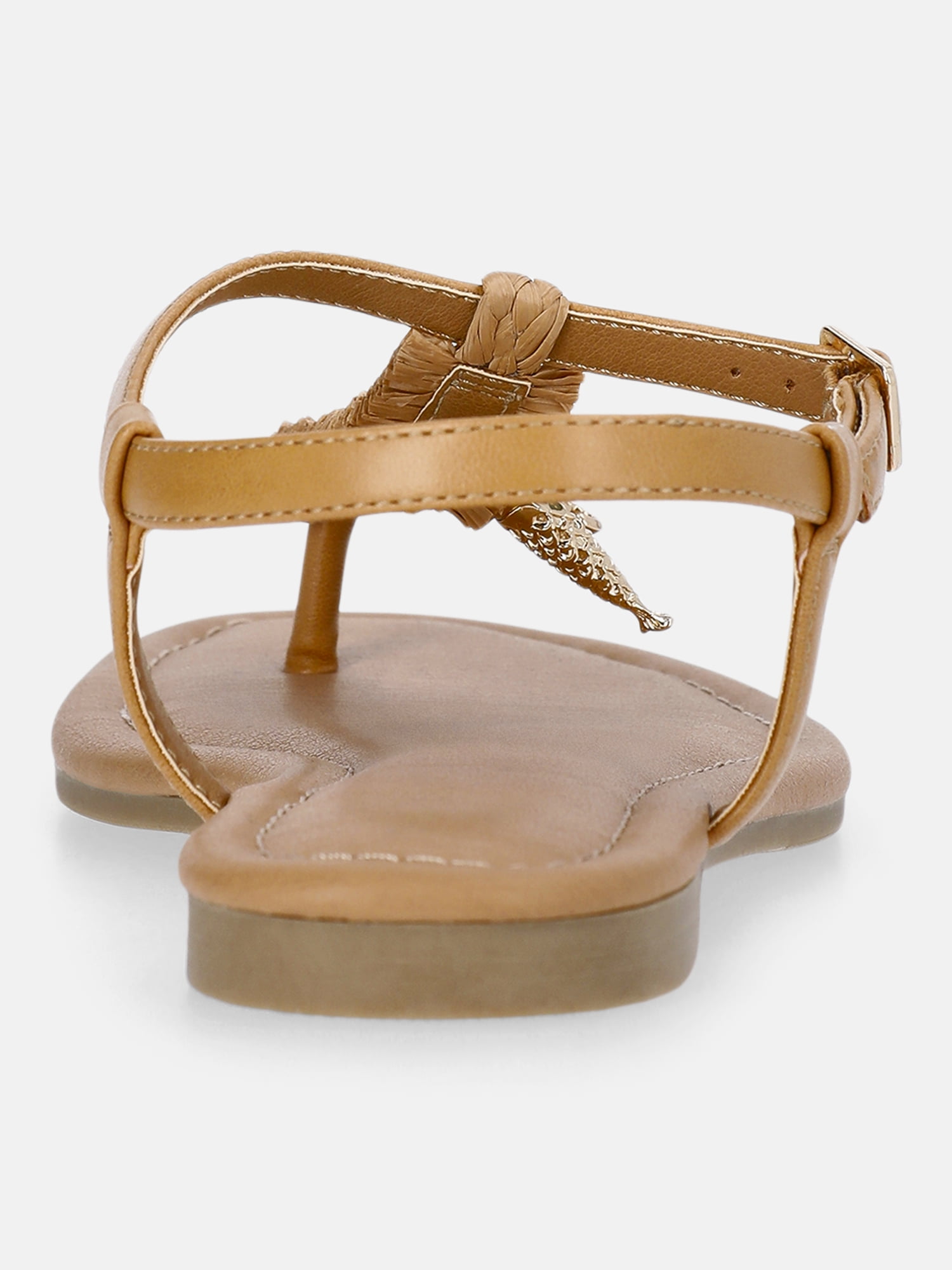 Time and Tru Women's Shell Thong Sandal