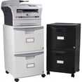thumbnail image 4 of Two-Drawer Mobile Filing Cabinet 14.75w x 18.25d x 26h, Gray,Letter, 4 of 8