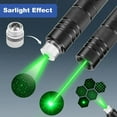 thumbnail image 2 of Green Laser Pointer High Power Pen - Long Distance Rechargeable Laser Beam, USB Rechargeable, Suitable for Hiking, Presentations and Outdoor Use (Professional Grade Green Light), 2 of 7