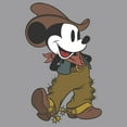 thumbnail image 2 of Boy's Mickey & Friends Mickey Mouse Cowboy  Pull Over Hoodie Athletic Heather X Large, 2 of 4