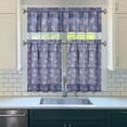 thumbnail image 3 of Kitchen Curtains 36 Inch Short - 3 Panel Set Watermelon Print, Rod Pocket Window Curtains 100% Polyester, Tropical Fruit Valance for Farmhouse, Cafe, Living Room, Bedroom, Easy Wash, 3 of 6