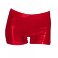 thumbnail image 1 of Kid Girls Gymnastic Shorts Ballet Dance Sparkle Short Tumbling Athletic Gymnastics Leotards, 1 of 2