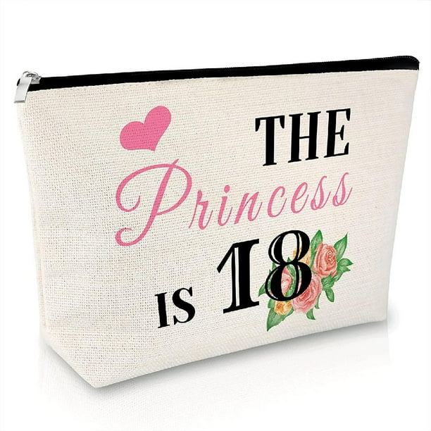 18th Birthday Gifts for Girls Makeup Bags Funny 18 Year Old Birthday Gift Daughter Gifts from Mom Cosmetic Bag Best Friend Gift Sister Gift for sister Travel Cosmetic Bag Pouch 18th Birthday Gifts for Girls Makeup Bags Funny 18 Year Old Birthday Gift Daughter Gifts from Mom Cosmetic Bag Best Friend Gift Sister Gift for sister Travel Cosmetic Bag Pouch