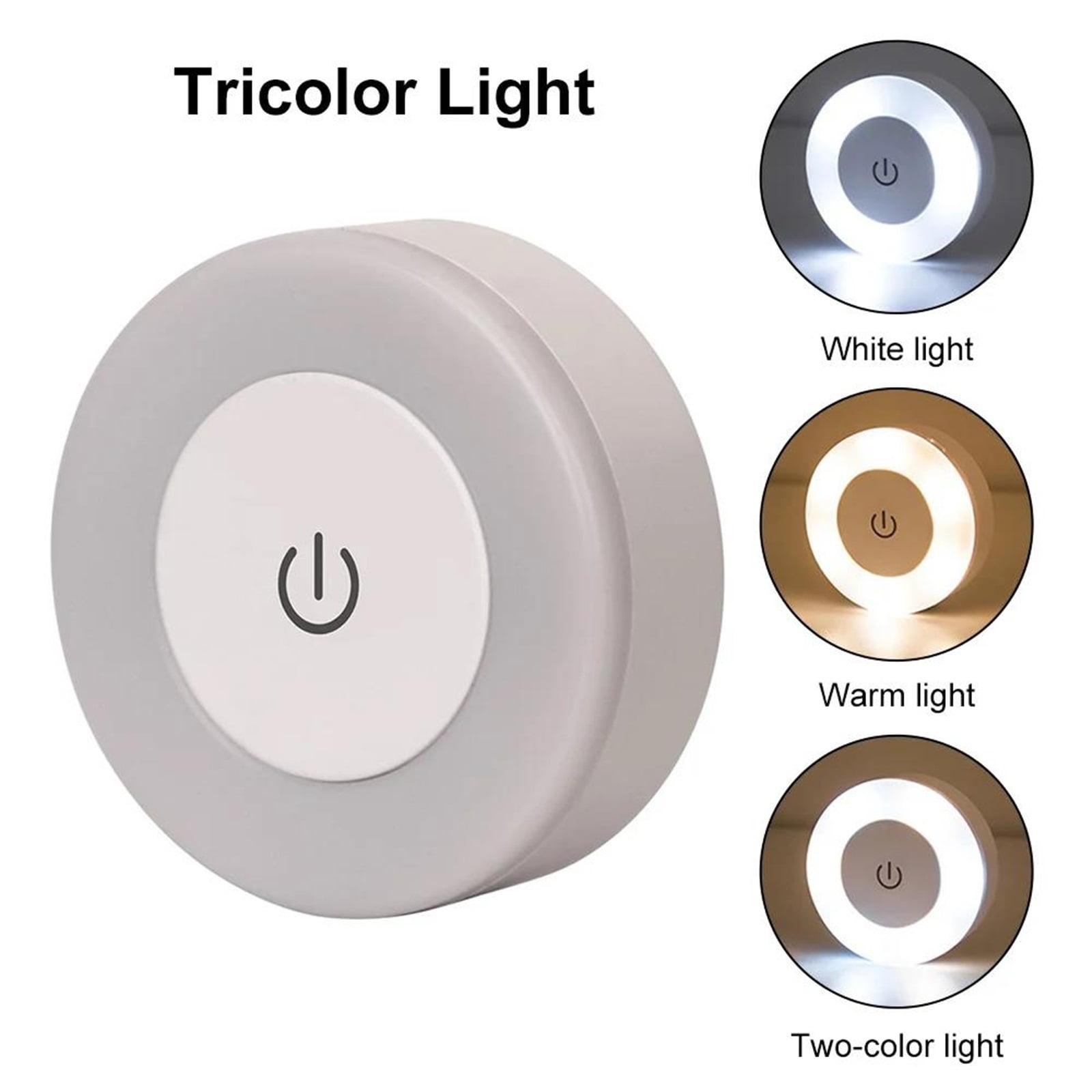 Touch Sensor Night Light Magnetic Rechargeable Dimmable Eye Protection Wall Lamp Baby Sleep BedsideCloset Light