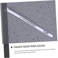 thumbnail image 3 of 3 Sets Ring Measurement Ring Mandrel Ring Size Adjuster Jewelry Measuring Tools Major Plastic Ring, 3 of 5