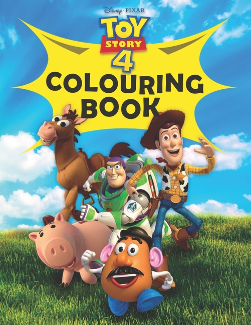 Disney Pixar Toy Story 4 Colouring Book: The Ultimate Toy ...