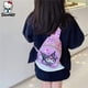 thumbnail image 3 of Cinnamoroll-mochila Kawaii Sanrio para niños, bolso de pecho cruzado, mochila Kuromi, Hello Kitty, Mini bolsa de viaje, moda para niñas, 3 of 4