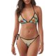 thumbnail image 1 of Balery Colorful Plants And Insects Pijama Estampado Bikini de Dos Piezas para Mujer - Conjunto de Bikini Ajustable Sexy y Cómodo para Playa, 1 of 6