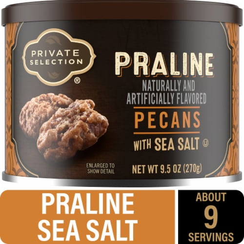2X-Private Selection Praline Pecans With Sea Salt - 9.5 oz