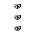 thumbnail image 3 of ziyahi Organizer Storage Drawer - plify Life With Smart Storage Solutions Multi-Layer Desktop Drawer brown two layers 3Set, 3 of 6