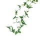 thumbnail image 5 of Guirnalda de girasol artificial de 18 cabezas, simulación de flor, vid, colgante de pared, plástico, flor falsa, ratán, blanco cremoso Advancent HA8325-07B, 5 of 6