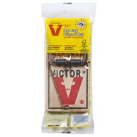 Victor M200 Metal Pedal Rat Trap, Wood 12 Pack