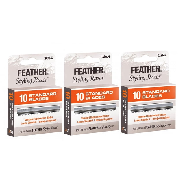 Cuchillas de afeitar Feather Styling, 30 unidades