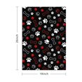 thumbnail image 3 of 6 Pcs Funny Kitchen Towels,Paw Prints and Bones Microfiber Dish Towels,Kitchen Tea Towels,Kitchen Towel Set (18" X 26"), 3 of 3