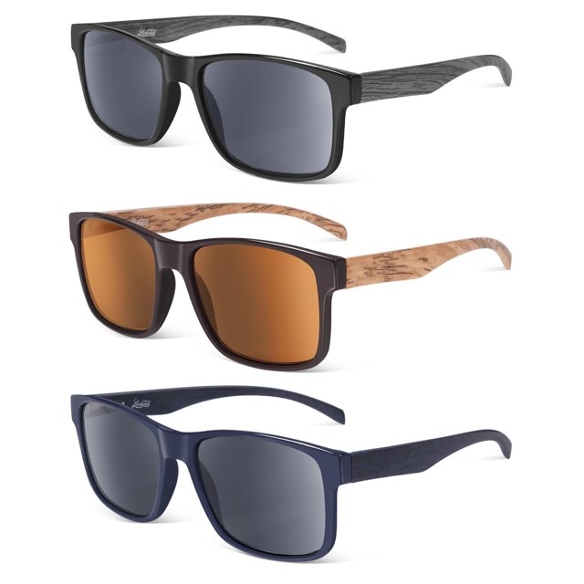Gafas de sol Lading LADEESSE, paquete de 3 unidades, protección solar UV400