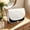 White-9.25*7.87*4.33IN/WH, variant on Clear Transparent PVC Travel Cosmetic Organizer Bag Waterproof Makeup Pouch Handheld Toiletry Storage for Women
