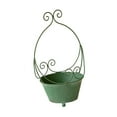 thumbnail image 5 of Vsenkes Vintage Rustic Metal Wall Planter Nordic Plant Holder for Wall Country Decor Green, 5 of 9