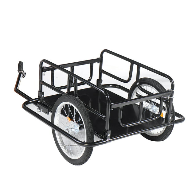 Foldable Bicycles Cart Trailer for Kid Bike Cargo Trailer Bicycle Cart ...
