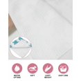 thumbnail image 6 of Coastal Sea Turtle Kitchen Dish Towels for Drying Dishes Set of 2, Nautical Turquoise Ocean Creatures Waffle Weave Microfiber Hand Tea Bathroom Towels Quick Dry & Absorbent Towel 15.7x23.6, 6 of 7