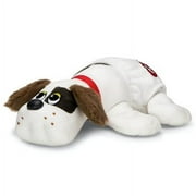 Pound Puppies Classic 80's Collection Fuzzy Ears White with Dark Brown Spots Plush