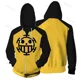 thumbnail image 3 of Sudadera con capucha de anime con estampado 3D, sudadera tipo pulóver, mono D Luffy, Ace, Sabo, Shanks, Law, traje de chándal de batalla, ropa de abrigo informal, 3 of 5