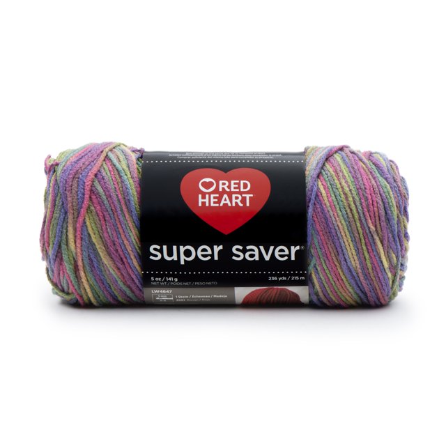 Red Heart® Super Saver® Yarn, Prints, Acrylic #4 Medium, 5oz/142g, 236 Yards