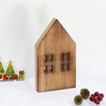 thumbnail image 2 of CSChome Home Decor Wooden Craft: Eco-Friendly, Unique Design, Nordic Style, Miniature Christmas Decor, Good Texture, Small House Craft, 2 of 7