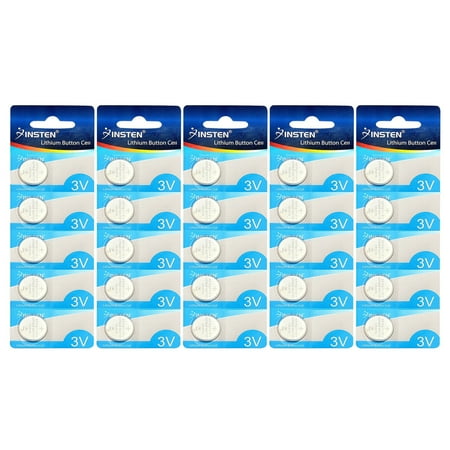 - Insten CR2016 3V Lithium Batteries Coin Button Cell Watch Battery