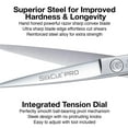 thumbnail image 3 of Olivia Garden SilkCutPro Shear and Thinner Zipper case deal (6.5" contains: SKP-650, SKP-T635), 3 of 7