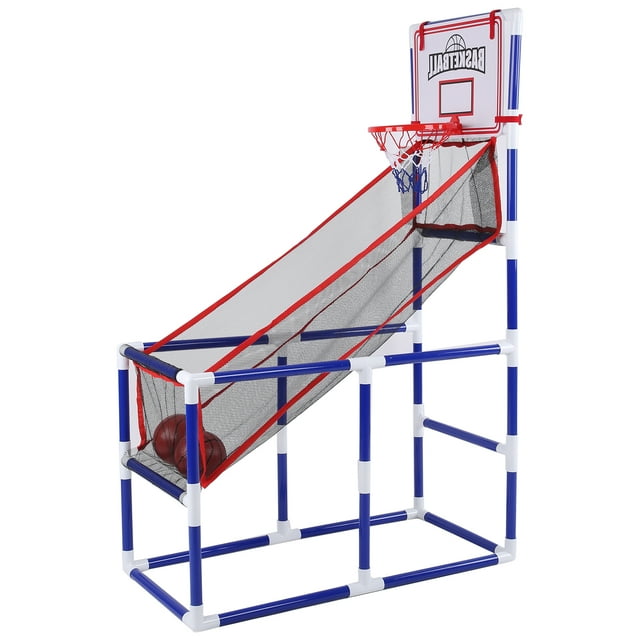Sports Basketball Game, Basketball HoopToy Plastic Material Easy To Assemble For Kids Indoor Outdoor Sports Basketball Game Toy Basketball Hoop Game