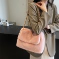 thumbnail image 4 of Bolso Bandolera Mujer Felpa Cierre Magnético Solapa Bolsas, 4 of 9