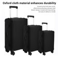 thumbnail image 3 of Cubierta De Equipaje, Oxford Fabric Wear Wear Travel Sutass Cubiertas De Equipaje Lavable Para Equipaje Con Ruedas Negro, 3 of 7