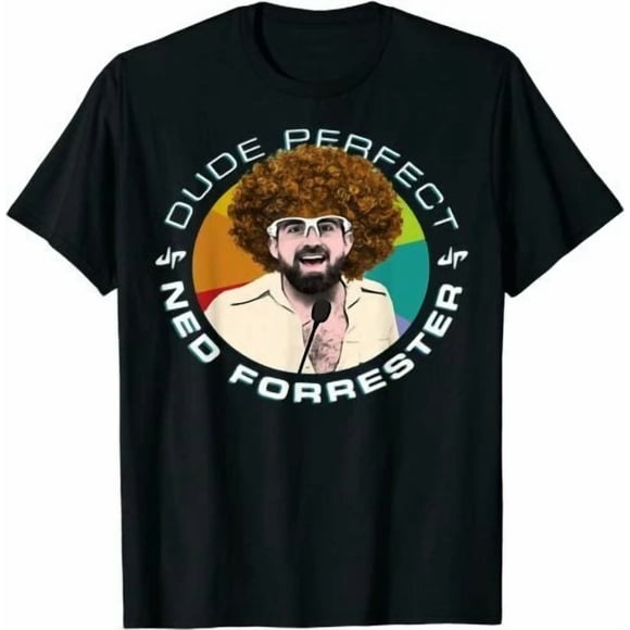 Dude Perfect Ned Forrester Vintage Character Funny Video Fan Unisex T-Shirt, up to size 5XL V11706, up to size 5XL