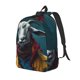 thumbnail image 1 of Fotbe Surrealist Goat Mochila de Lona con Estampado, Mochila Duradera, Mochila Versátil de Alta Calidad, Mochila Compacta Vintage-Medium, 1 of 5
